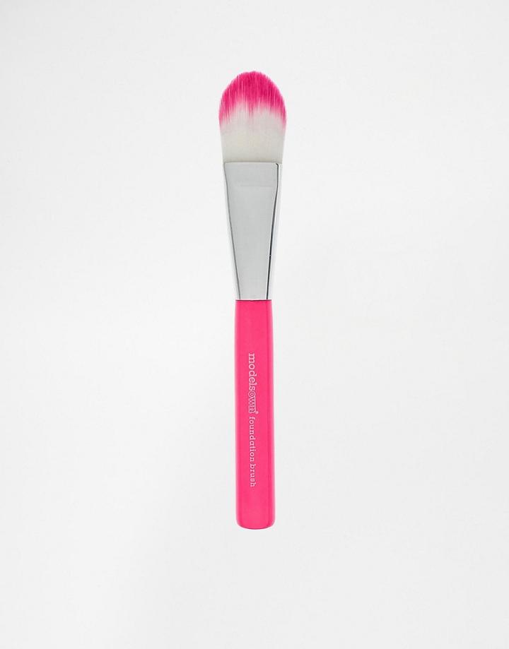 Models Own Neon Foundation Brush - Clear