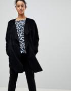 See U Soon Trench Style Coat - Black