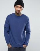 Kubban Sweater With Sleeve Zips - Blue