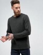 Nudie Jeans Co Hans Structure Knit - Green
