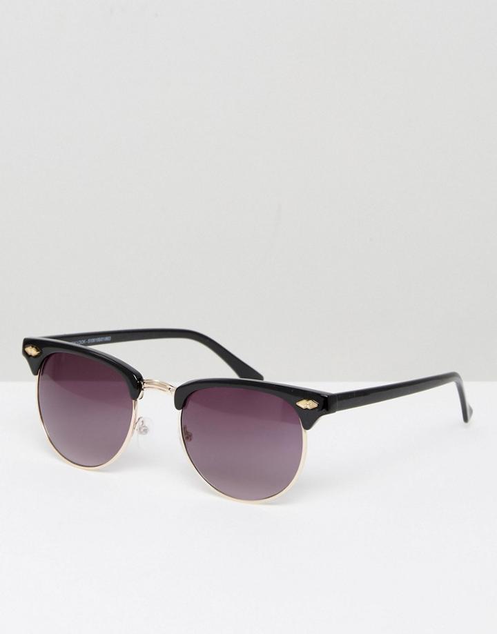 New Look Cat Eye Sunglasses - Black