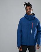 Jack Wolfskin Exolight Icy Jacket In Royal Blue With Chest Pocket - Blue