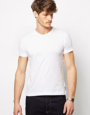 French Connection T-shirt V-neck - White