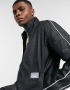 Puma Avenir Woven Track Top In Black