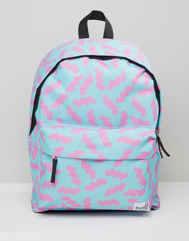 Boardies Printed Backpack - Blue