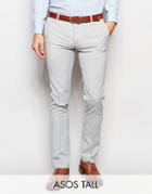 Asos Tall Super Skinny Pants - Gray