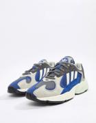 Adidas Originals Yung-1 Sneakers In Gray Multi - Beige