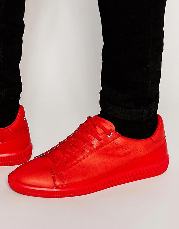 Diesel Naptik Sneakers - Red