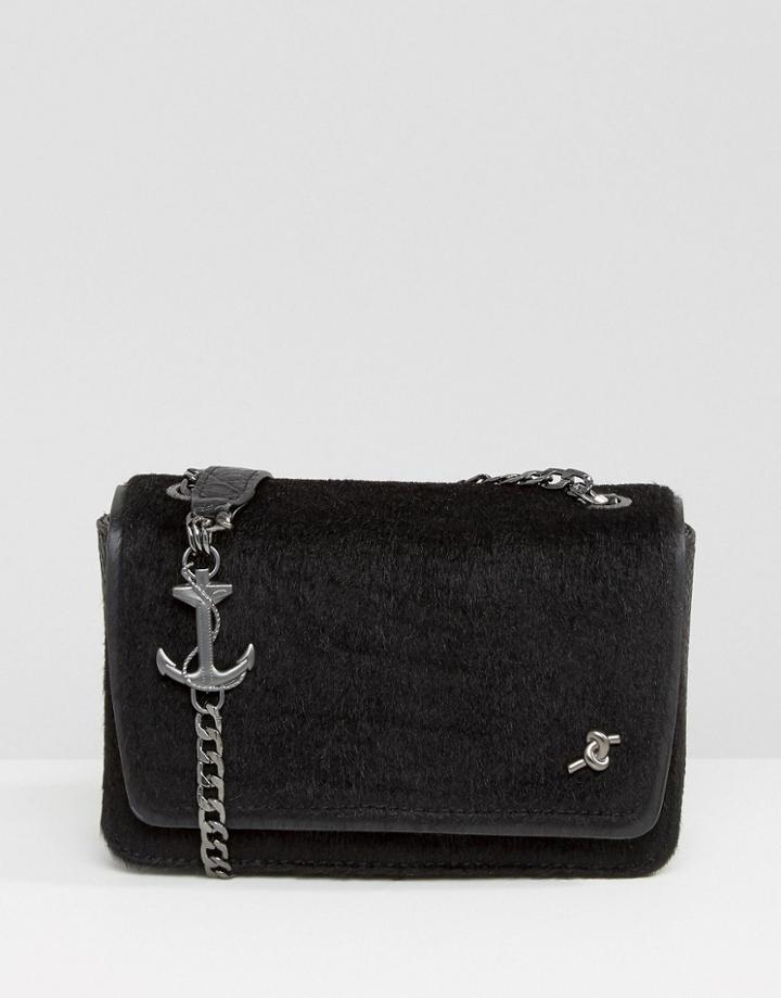 Fiorelli Anne Bonny Mini Flapover Bag - Black