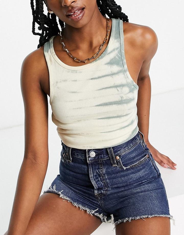 Levi's Ribcage Shorts In Dark Wash-blues