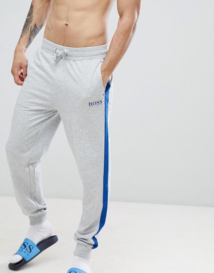 Boss Authentic Bodywear Cuffed Joggers - Gray