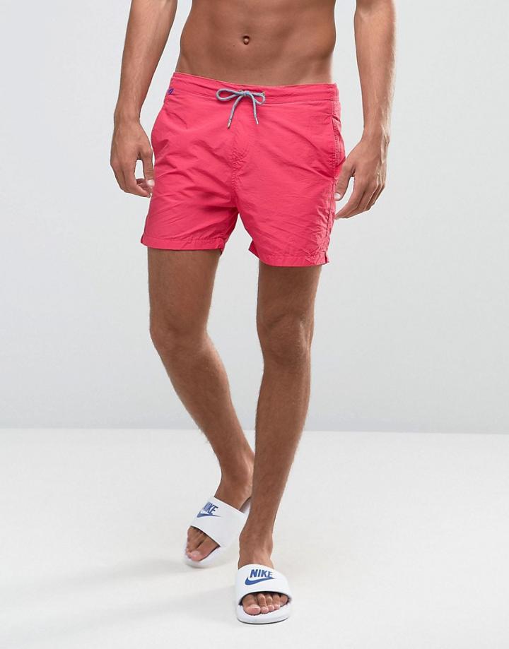 Scotch And Soda Basic Swim Shorts - Pink