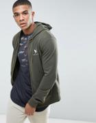 Devote Zip Thru Hoodie - Green