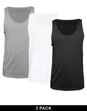 Asos Tank With Relaxed Skater Fit 3 Pack Save 22%