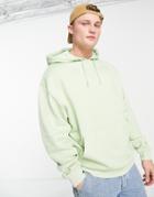 Asos Design Oversized Hoodie In Light Green
