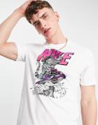 Nike Beach Jet Ski Graphic T-shirt In White