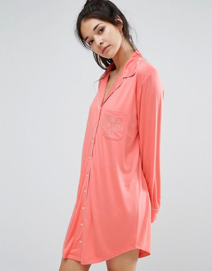 Chelsea Peers Sleep Tight Night Shirt - Gray