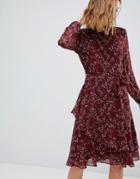 Vero Moda Ditsy Printed Tiered Dress - Multi