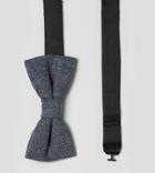 Noak Bow Tie In Texture - Navy