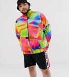 Asos Design X Glaad & Plus Track Jacket - Multi