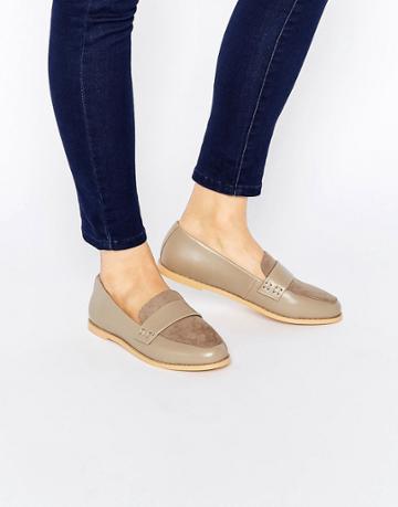 London Rebel Loafers - Gray