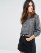 Brave Soul Round Neck Sweater - Multi
