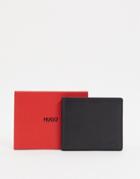 Hugo Subway Leather Billfold Wallet In Black