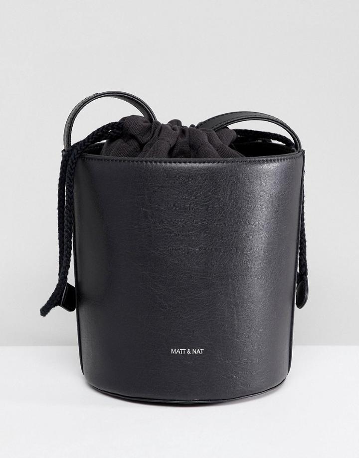 Matt & Nat Bini Structured Bucket Bag - Black