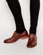 Ted Baker Irron Leather Derby Shoes - Brown