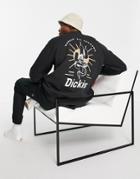 Dickies Bettles Back Print Sweatshirt In Black