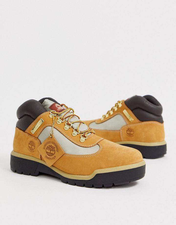 Timberland Level Two Field Boot In Chukka Wheat-beige
