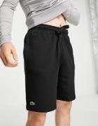Lacoste Basic Jersey Shorts In Black