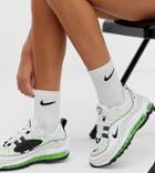 Nike White And Neon Green Air Max 98 Sneakers