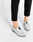 Asos Maze Flat Shoes - Gray