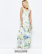 Every Cloud Machina Floral Maxi Dress - Multi