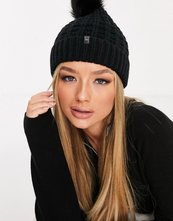 Protest Gwen Beanie In Black