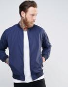 Penfield Bomber Jacket Showerproof In Navy - Navy