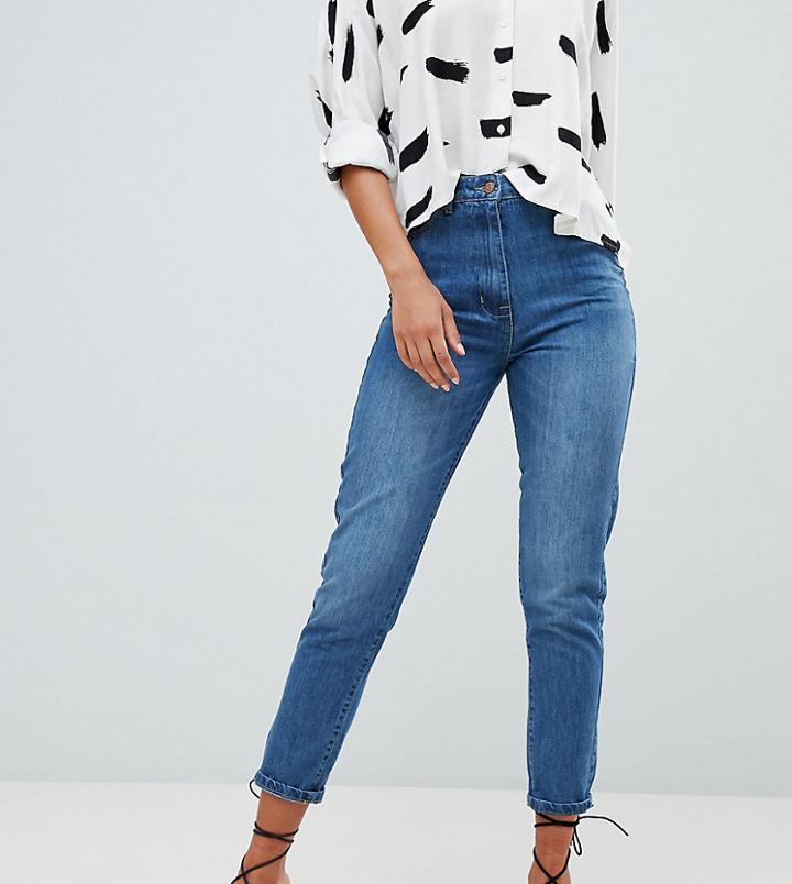Parisian Tall Boyfriend Jeans - Blue