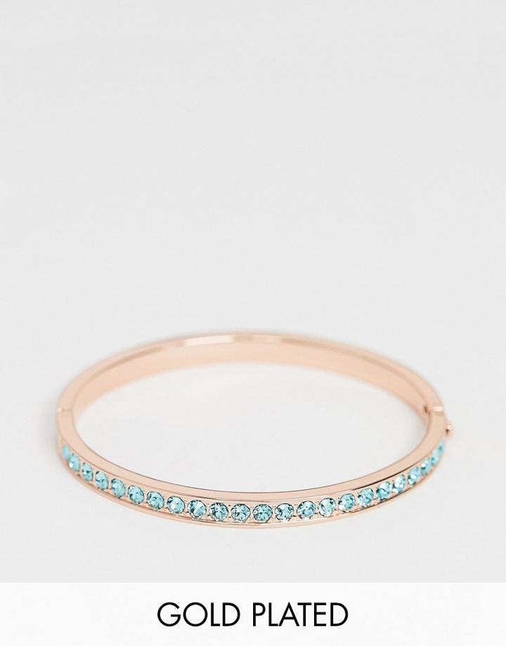 Ted Baker Clemara Rose Gold Plated Crystal Bracelet