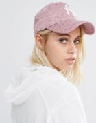 New Era 9 Forty Cap In Jersey Marl - Pink