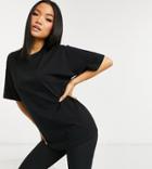 Asos Design Petite Ultimate Oversized T-shirt In Black