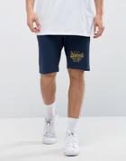 Jack & Jones Printed Sweat Shorts - Navy