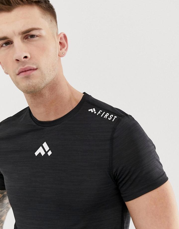 First Training T-shirt In Black