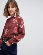 Vero Moda Abstract Floral Top - Multi