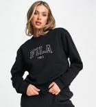 Fila Varsity Unisex Sweatshirt In Black