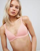 Weekday Triangle Bikini Top - Pink