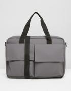 Rains Pace Satchel Bag In Grey - Gray