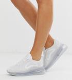 Nike White Air Max 720 Sneakers