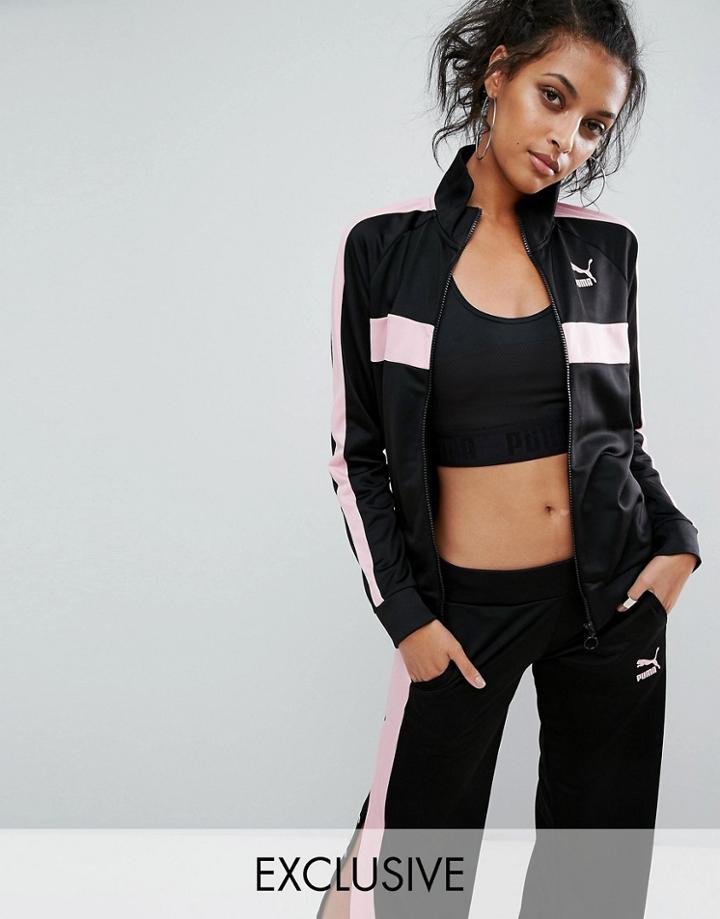Puma Exclusive To Asos Track Top - Black