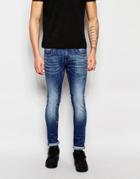 G-star Jeans Revend Super Slim Superstretch Medium Indigo Aged - Medium Indigo Aged
